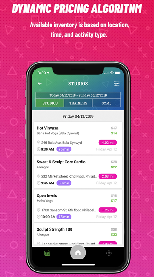 Globalfit Anywhere -  Health and Fitness App screenshot 9